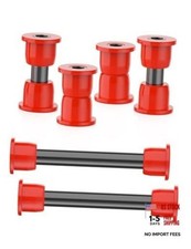 Club Car Precedent Front Bushing Kit, Front Upper A Arm Polyurethane Black