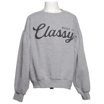 Mango, Sweatshirt, Größe: 152, Grau, Baumwolle/Polyester, Print, Mädchen #4ux