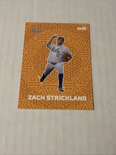 2026 ONIT Athlete UCLA Bruins BASEBALL card ZACH STRICKLAND Fusion Yellow