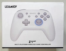 Z1 Wireless Gaming Controller for PC, Switch + Bluetooth Wired & 2.4GHz Wireless