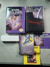 Star Soldier (Nintendo Entertainment System NES, 1989) Cib Complete