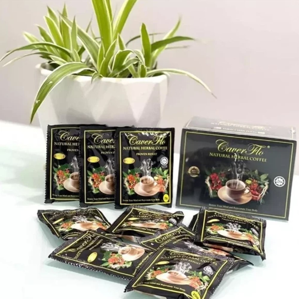 Halal) Organic Herbal Coffee 10 Sachets x 25g Natural Stamina