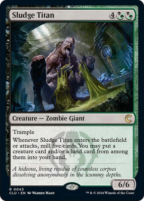 #ad #ad MTG Sludge Titan Ravnica: Clue Edition Near Mint Magic $2.99