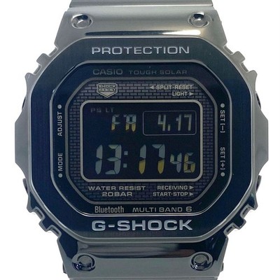 Good condition wristwatch men s CASIO G SHOCK GMW B5000GD 1JF full metal radio s