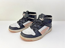 Puma Rebound Layup Little Girl's Size 1.5 Black/Pink/White