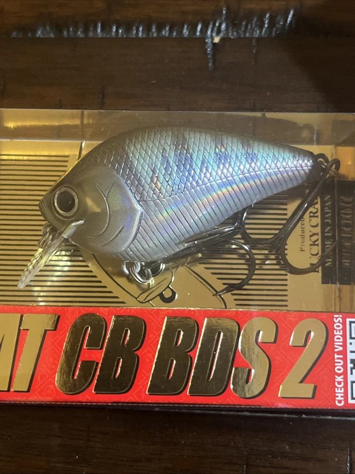 (Lote de 2) Lucky Craft Fat CB BIG DADDY STRIKE 2 1/2" 1/2 OZ BDS2 DOS COLORES NUEVO Foto 2 de 4