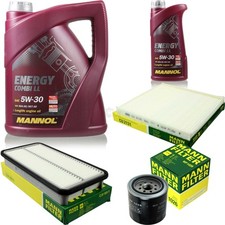 Inspektionspaket Filter Set 5W30 Motoröl für Toyota Previa MCR3_ ACR3_ CLR3_