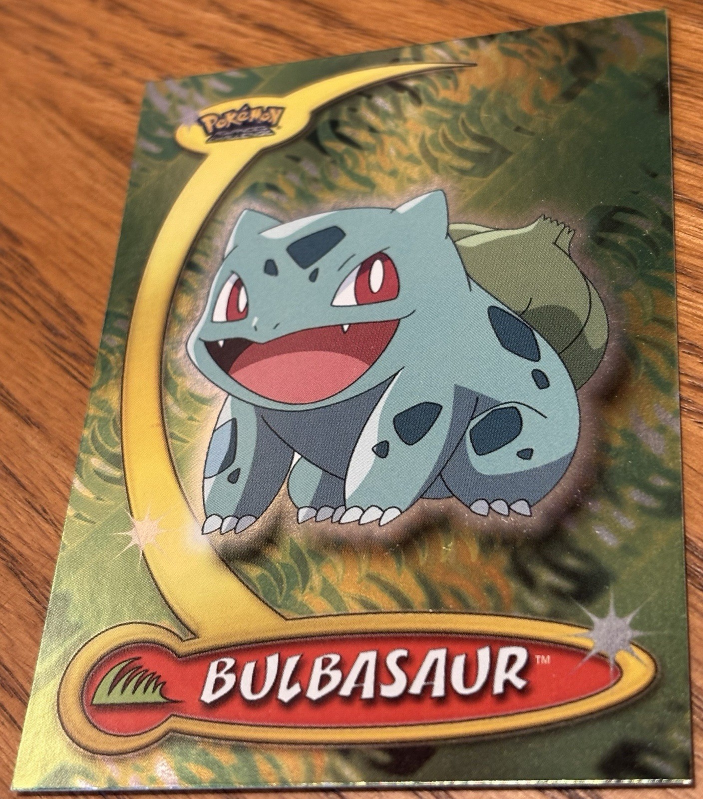 2004 Pokemon Topps Advance Challenge Holo Foil Bulbasaur #11 LP