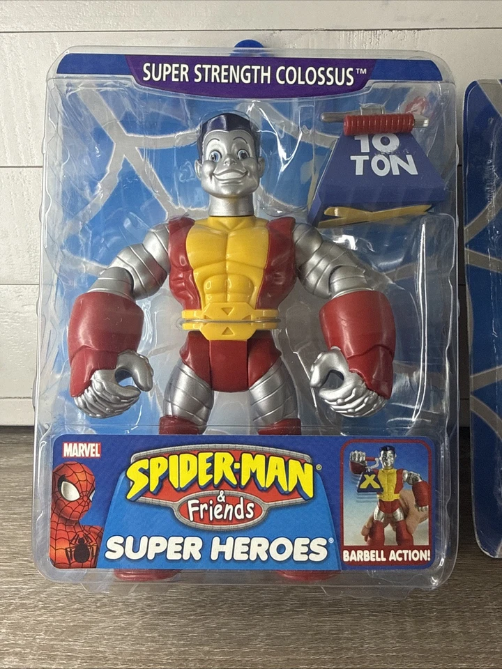 (4) Nuevo 2005 Spider-Man & Friends Doc Ock Iron Man Duende Verde Coloso Toy Biz Foto 2 de 4