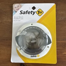 Safety 1st Secure Mount Deadbolt Lock No Drill Install HS162 - 806517