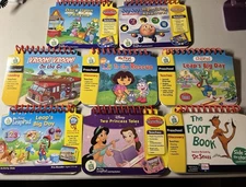 Leap Frog MY FIRST LEAPPAD Books ONLY-NO CARTRIDGES-Lot of 7 books-#1