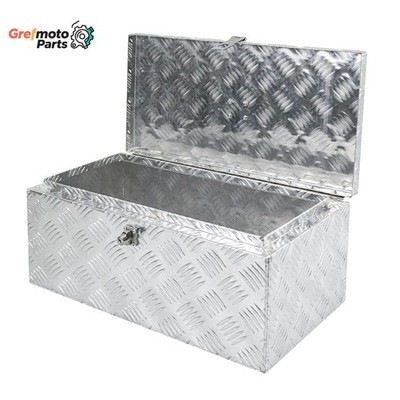 22''X11''X9'' Aluminum Pickup Trunk Bed Underbody Storage Box wLock And Key