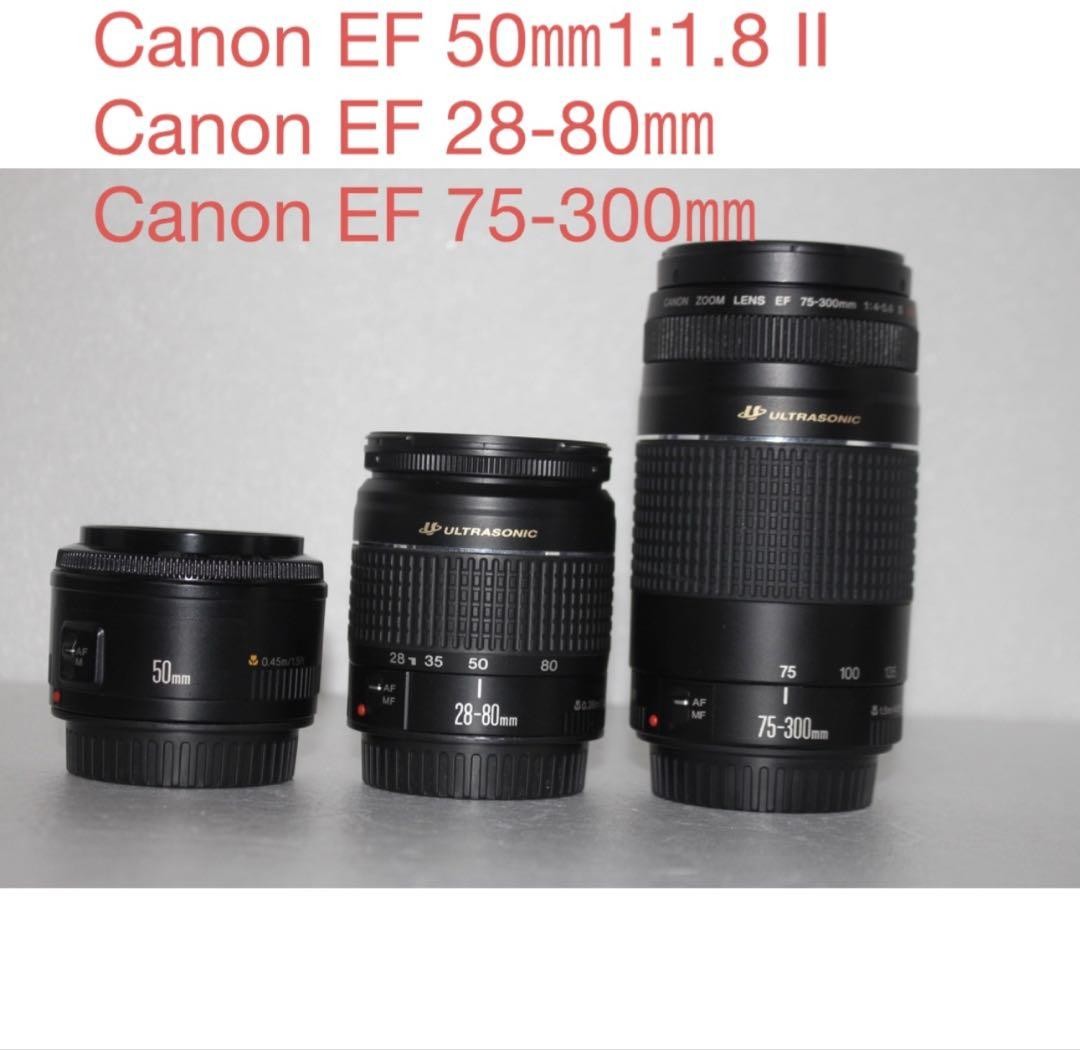 Canon Ef28-80/Canon Ef50/Canon Ef75-300 | eBay Canon Ef28-80/Canon Ef50/Canon Ef75-300 | eBay