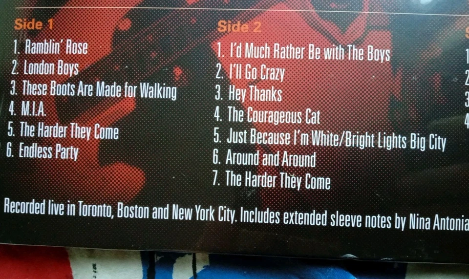 JOHNNY THUNDERS & Wayne Kramer GANG WAR Sealed 2 x Coloured LP SEX PISTOLS MC5 - Image 4 of 4