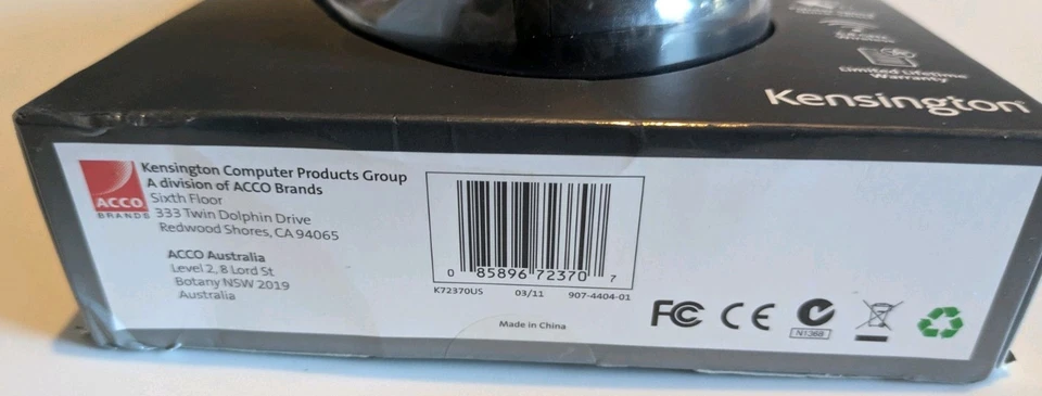 Kensington Pro Fit Full Size Wireless Mouse Right Handed Black - Image 4 of 4