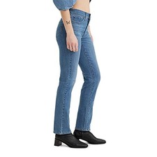 LEVI'S WOMEN'S 314 SHAPING STRAIGHT JEANS SIZE WOMEN 34X32 LAPIS BARE