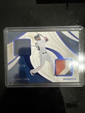 2020 Panini Immaculate Collection - Immaculate Duals Nelson Cruz #ID-NC 25/25