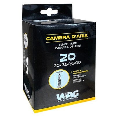 WAG Kammer 20'' x 2,50-3,00 Presta Ventil 48mm 68-406 in Box