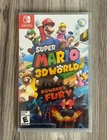 Super Mario 3D World + Bowser's Fury Nintendo Switch Video Game Brand New Sealed