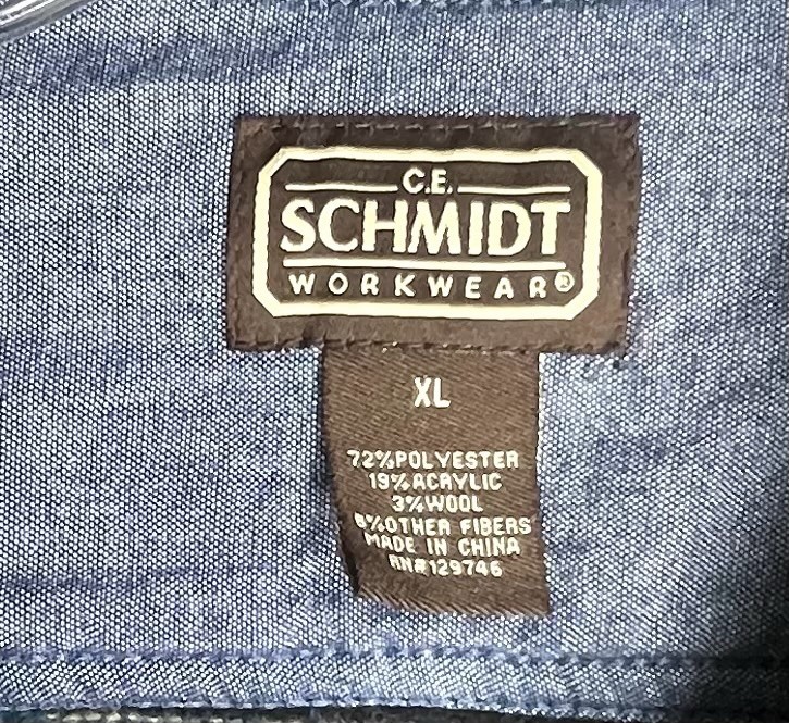 Workwear Schmidt XL Aztec Patterned Button Down J… - image 3