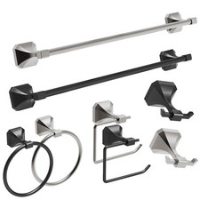 4 Piece Towel Bar Set Bath Accessories Bathroom Hardware Set Stainless Steel