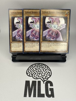 Yu-Gi-Oh! - Lunar Rabbit Omajinai Common 1st Edition Play-set - DOOM ...