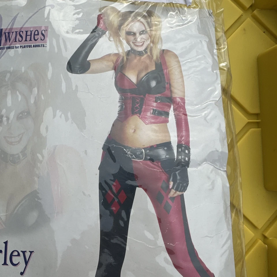 Disfraz de Harley Quinn Secret Wishes Halloween - Talla Grande Foto 4 de 4