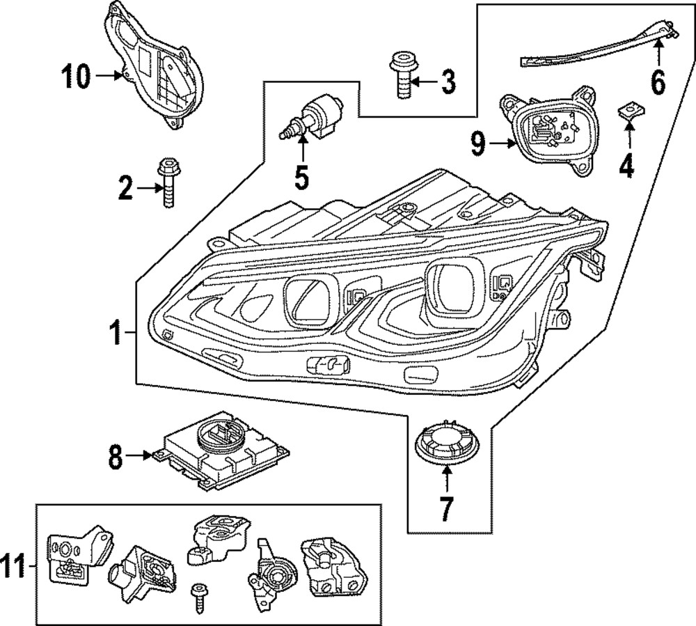 Junta para Volkswagen Golf R GTI 2022-2024 (N/P 5H0-941-119)