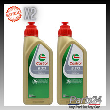 2x Castrol B373 SAE90 LSD Limited Slip Differential / Gear Oil (GL-6+) - 1 Litre