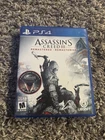 Assassin's Creed III: Remastered 🇺🇸 Sony PlayStation 4 PS4 🪓 TESTED 🌲 CIB