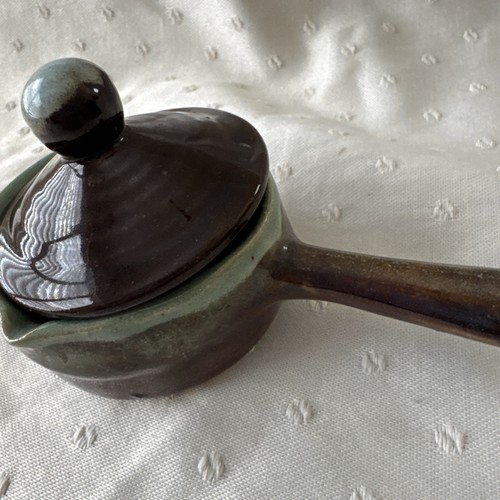 john b taylor ceramics Country fare Zaneville Pipkin Handled Ramekin With Lid - Picture 4 of 14