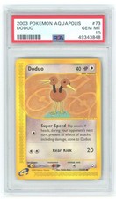 PSA 10 Doduo 73/147 Aquapolis Pokemon 2003 on eBay