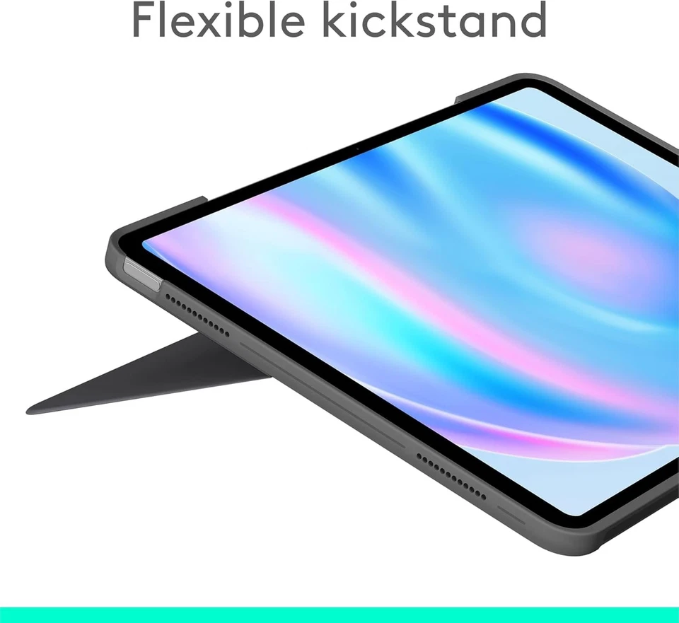 Logitech Combo Touch iPad Air 13-inch (M2)(2024) Keyboard Case - Detachable back - Image 3 of 4