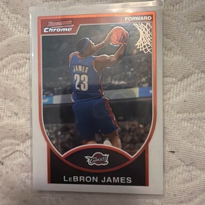 LEBRON JAMES 2003 ROOKIE CARD AND 2007 BOWMAN CHROME | eBay