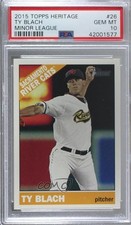 2015 Topps Heritage Minor League Edition Ty Blach #26 PSA 10 GEM MT m5x