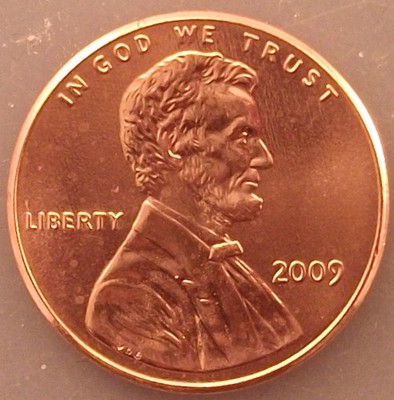2009 Lincoln Penny 1c Professional Life Choice BU Brilliant Red Uncirculated
