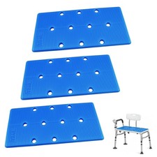 Transfer Bench Mat 10 Holes Shower Chair Seat Cushion NonSlip Waterproof Soft