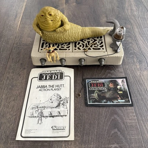Vtg 1983 Jabba the Hutt Playset Original Kenner Star Wars ROTJ