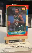 1986 Fleer #11  Rolando Blackman #11  RC Set Break