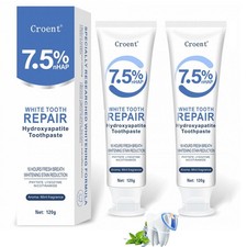 Hydroxyapatite Toothpaste 7.5%，ceelike hydroxyapatite 120 Fl Oz (Pack of 1)  0.17 per gallon