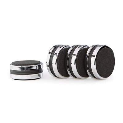 GEKO HiFi High-End Gerätefüße Resonanzabsorber Aero Chrom 4 Stück