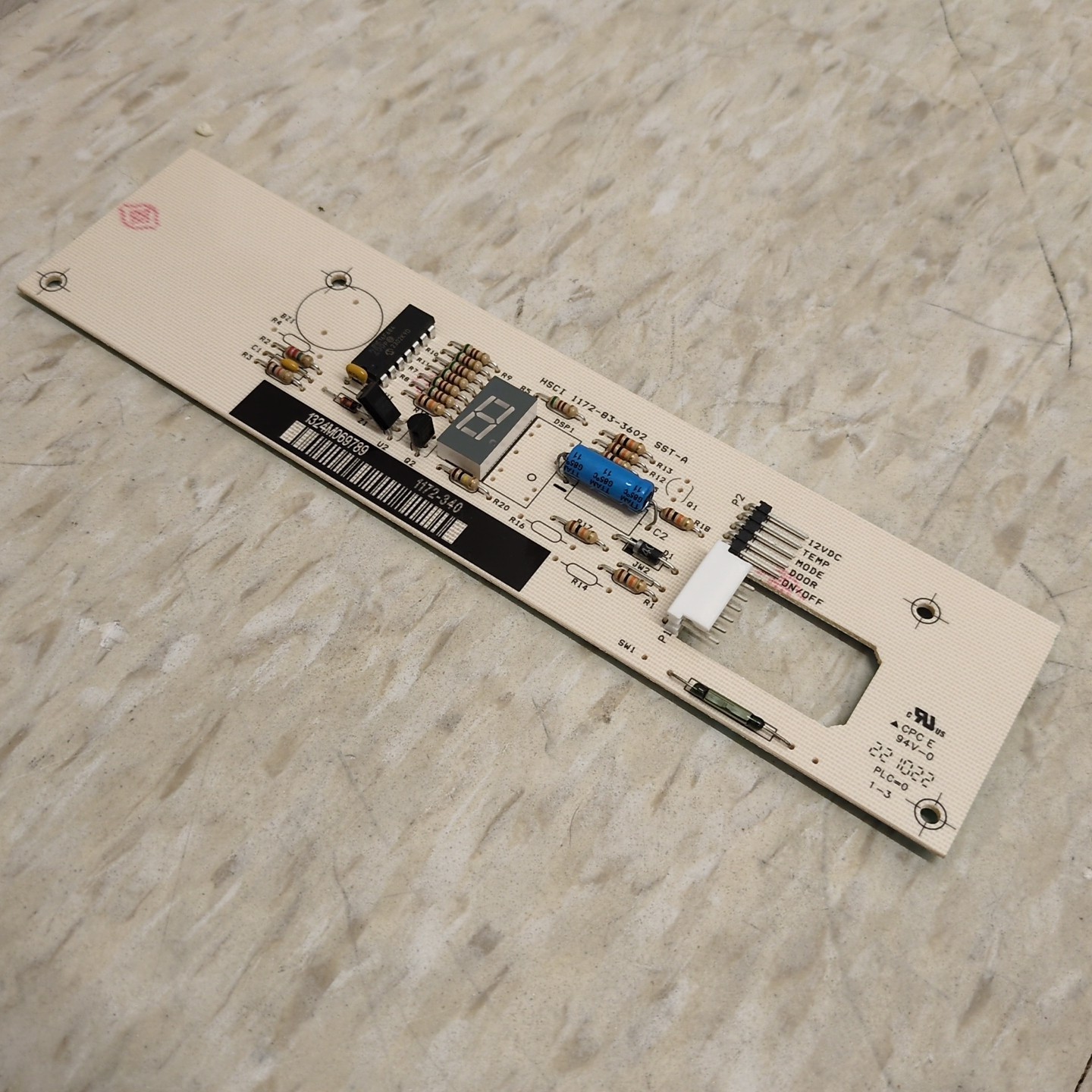 Norcold 628663 Optical Display Board For N410/N412/N510/N512 Models