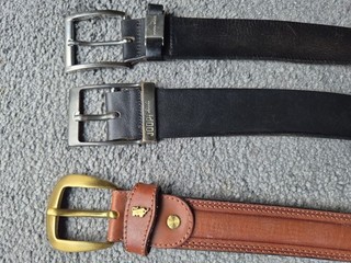 Herren Gürtel Braun Büffel Joop Boss 110cm braun schwarz