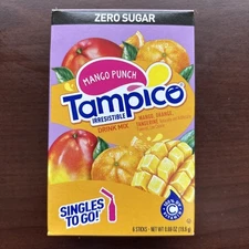 Mango Punch Sugar Free Drink Mix Singles to Go