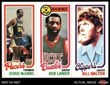 1980 Topps George McGinnis 121 / 10 / 222 HALL-OF-FAME 8 - NM/MT