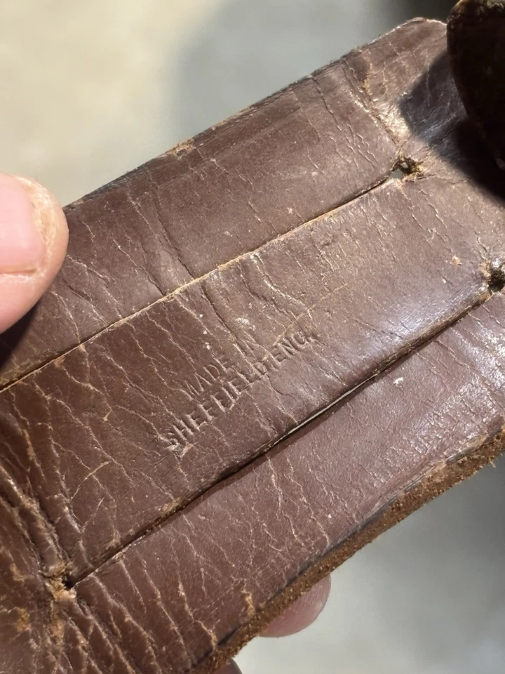 Antique Slater Brothers Sheffield England Bowie Knife & Original Sheath. - Image 4 of 4