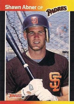 1989 Donruss #323 Shawn Abner