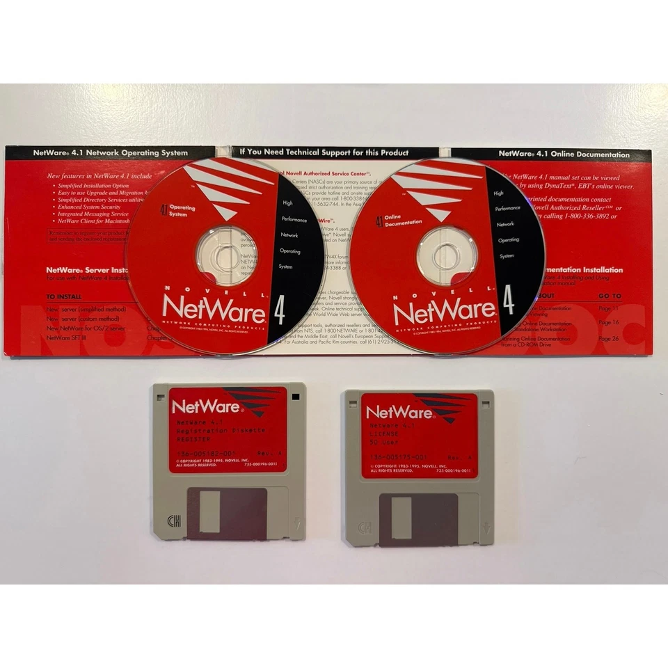 Novell NetWare- NetWare 4.1 - Image 2 of 4