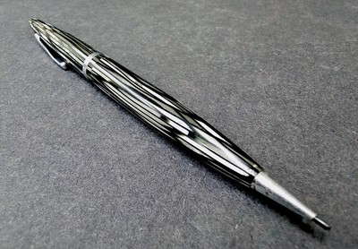 1940 s Sheaffer Triumph Lifetime Mechanical 500 Pencil in  Ash Gray Stripe-Works