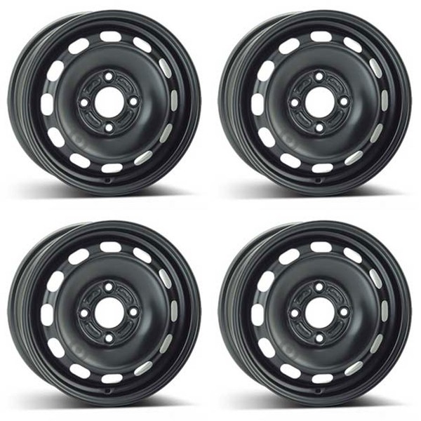 4 Alcar Stahlfelgen 5.5Jx14 Zoll ET47 4X108 FüR Mazda 2 4Er Satz-image